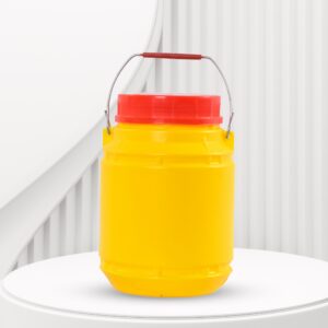 2 Litre Jerry Can Yellow Round