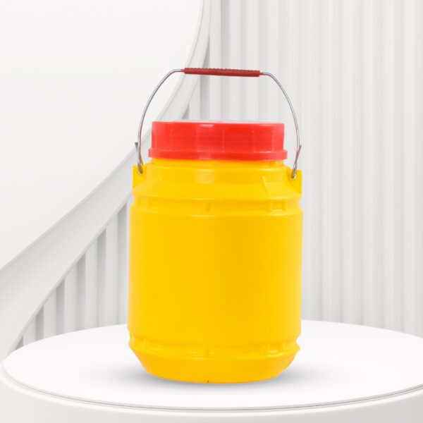 2 Litre Jerry Can Yellow Round